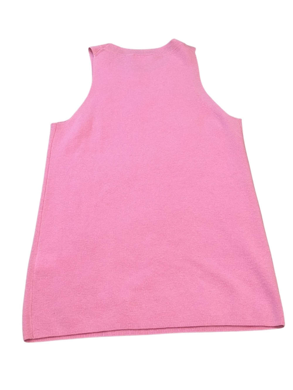J. Crew 100% Cashmere Sleeveless Sweater Shell | Pink | NWOT | Size S - Picture 4 of 4